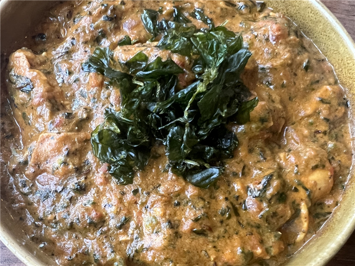 methi chicken